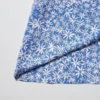 Vestido de mujer con estampado, cuello en V y camisas de manga larga