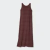 Vestido de sujetador acanalado para mujer | A rayas Vestido de sujetador acanalado para mujer | A rayas