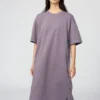 Vestido holgado de algodón AIRism para mujer