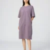 Vestido holgado de algodón AIRism para mujer Vestido holgado de algodón AIRism para mujer