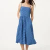 Vestido-sujetador de camisola AIRism de algodón para mujer | Rayas Vestido-sujetador de camisola AIRism de algodón para mujer | Rayas